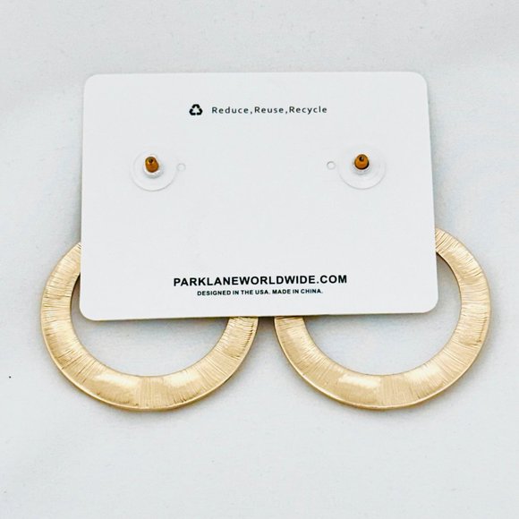 Park Lane Gold Tone Angel Earrings - NWT - Picture 5 of 5